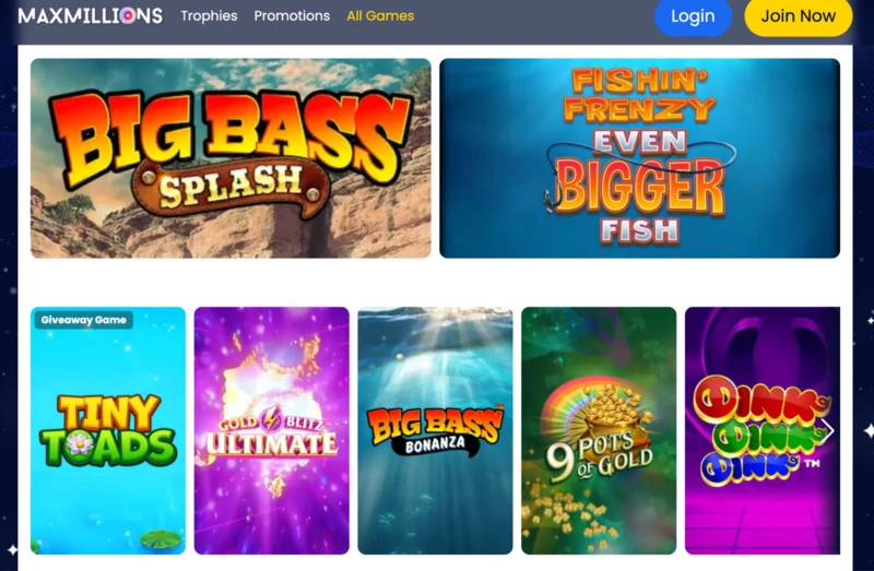 Max Millions Games